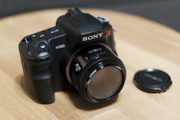 Pierwsza impresja - Sony a200